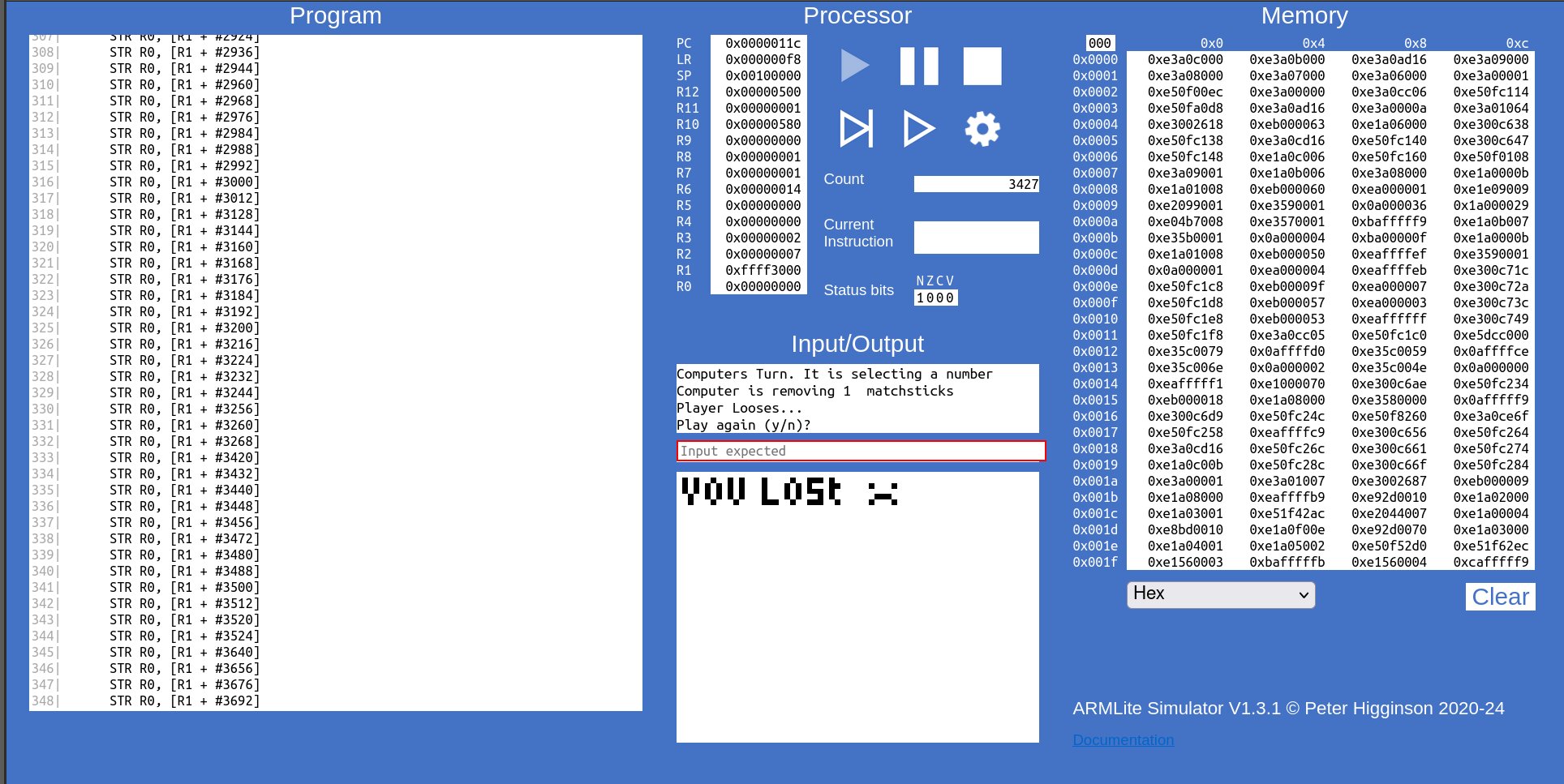 Very poorly optimised way of storing graphics with long list of STR#.black, [#.PixelImage + index]